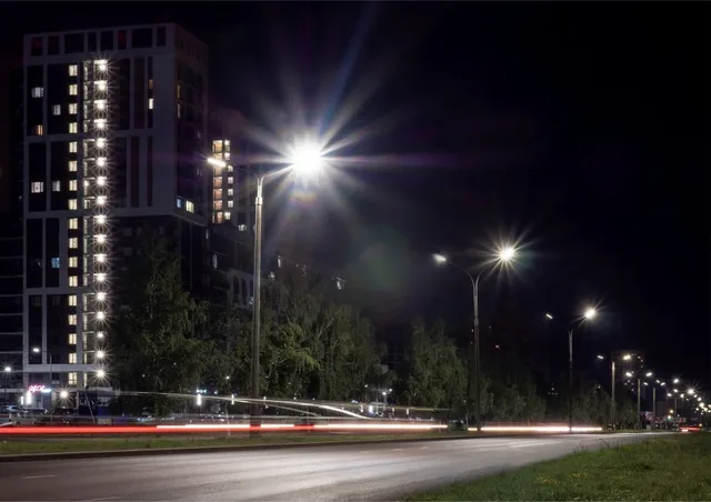 Светильники УРБАН в городе
